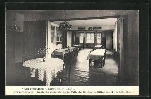 AK Sèvres, Les Peupliers, Salle à Manger