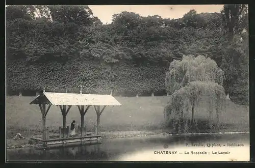 AK Chatenay, La Roseraie, Le Lavoir