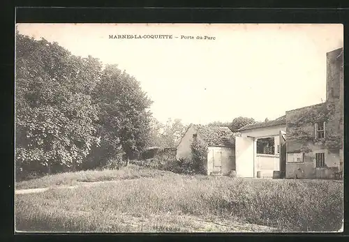 AK Marnes-la-Coquette, Porte du Parc