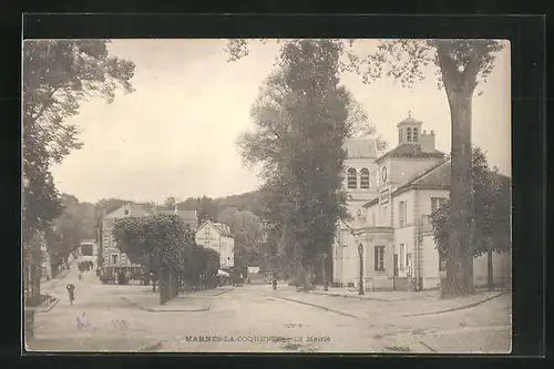 AK Marnes-la-Coquette, La Mairie