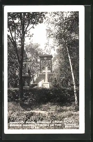 AK Schwerin / Schwerinuv, Denkmal Sterboholy