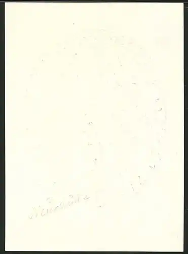 Exlibris GotthardusD. G. Abbas Lambacensis, Wappen mit Ritterhelm
