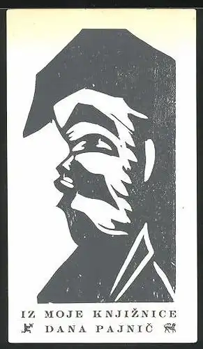 Exlibris Dana Pajnic, Berggesicht