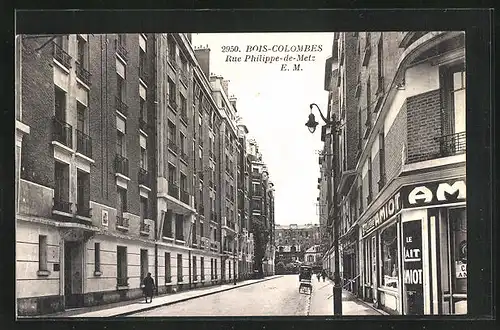 AK Bois-Colombes, Rue Philippe-de-Metz