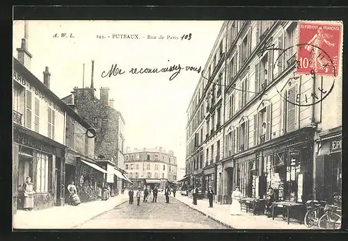 AK Puteaux, Rue de Paris