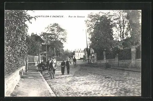 AK Chatillon-s-Bagneux, Rue de Sceaux