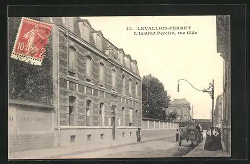 AK Levallois-Perret, L`Institut Pereire, rue Gide