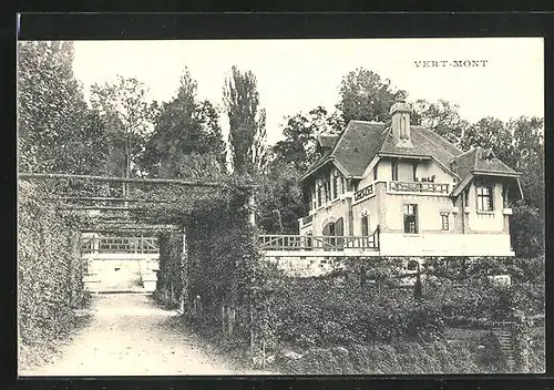 AK Vert-Mont, Ortspartie mit Gebäudeansicht
