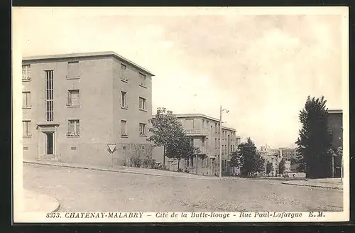 AK Chatenay-Malabry, Cité de la Butte-Rouge, Rue Paul-Lafargue