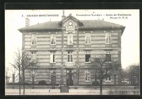 AK Grand-Montrouge, Fondation Verdier, Asile de Vieillards
