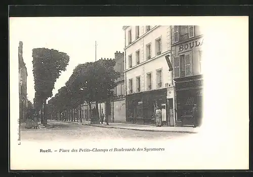 AK Rueil, Place des Petits-Champs et Boulevards des Sycomores