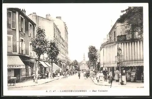 AK Garenne-Colombes, Rue Voltaire