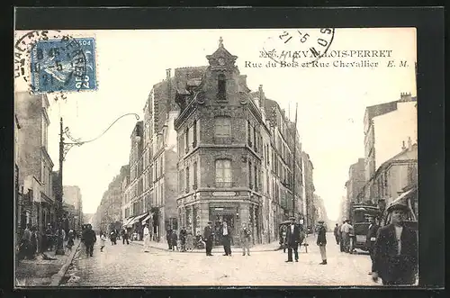 AK Levallois-Perret, Rue du Bois et Rue Chevallier