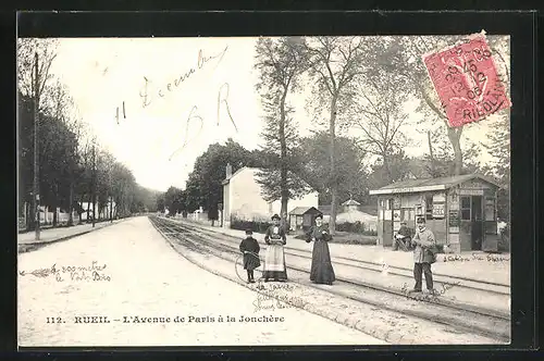 AK Rueil, L`Avenue de Paris a la Jonchere