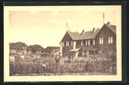 AK Gennevilliers, Cité Jardin, Office public d'H. B. M. du département de la Seine