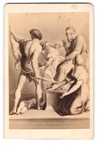Fotografie Gemälde, Rafael, Salomon`s Urtheil