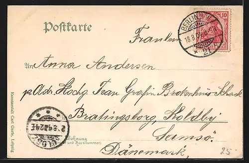 AK Berlin, Spittelmarkt mit Strassenbahnen und Brunnen