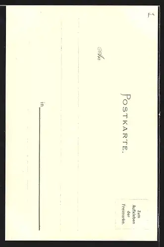 Lithographie Edmundsklamm, Bootsanlegestelle in der Klamm