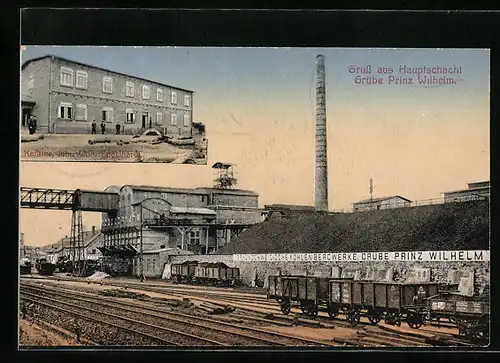AK Frellstedt, Hauptschacht, Grube Prinz Wilhelm