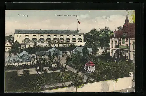 AK Duisburg, Gartenbau-Ausstellung 1908