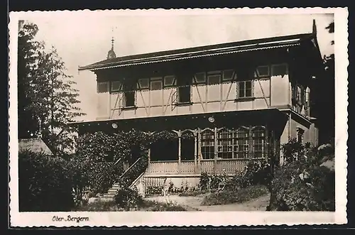 AK Ober-Bergern, Ansicht des Kindererholungsheimes