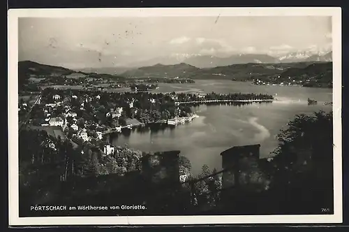 AK Pörtschach am Wörthersee, Panorama