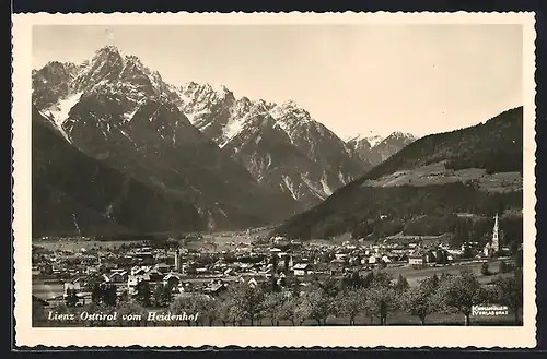AK Lienz, Gesamtansicht vom Heidenhof