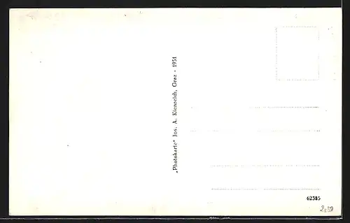 AK Mürzzuschlag, Totalansicht mit Feldern aus der Vogelschau