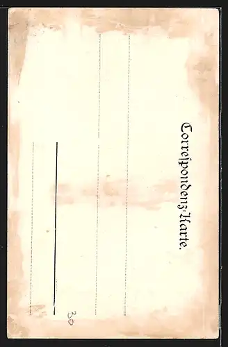 AK Fischamend, Passanten vor dem Marktturm