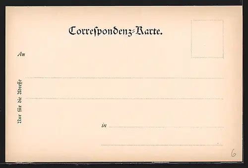 Künstler-AK Reichenau, Ortsansicht vor 100 Jahren