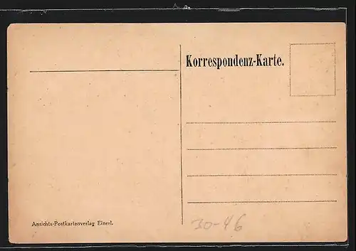 Künstler-AK Wien, Zentrale der Reichsorganisation der Hausfrauen Österreichs, Getreidemarkt 14, Hinteres Rindfleisch