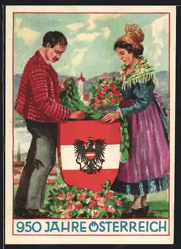 AK Wien, Briefmarken-Ausstellung des I. Österr. Arbeiter-Briefmarkensammler-Vereins 1946