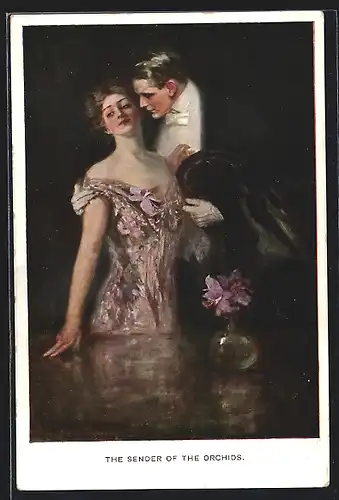 Künstler-AK M. Munk Nr. 742E: Blumensprache