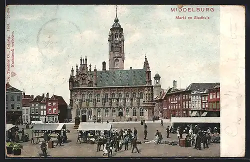 AK Middelburg, Markt en Stadhuis