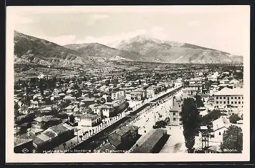 AK Bitola, Blick über die gesamte Stadt