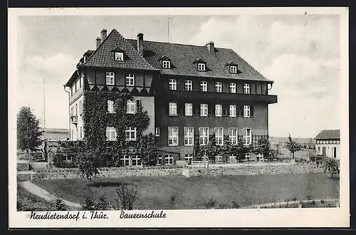 AK Neudietendorf i. Thür., Bauernschule
