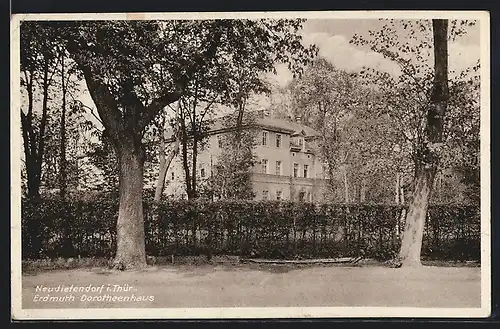AK Neudietendorf i. Thür., Erdmuth-Dorotheen-Haus