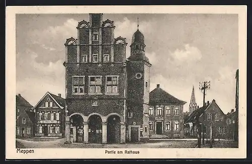 AK Meppen, am Rathaus