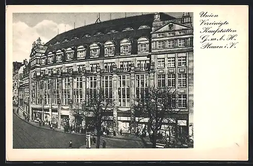 AK Plauen i. V., Union Vereinigte Kaufstätten GmbH