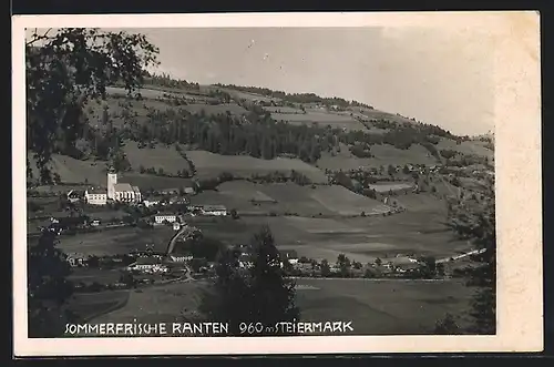 AK Ranten, Totale vom Berg aus gesehen