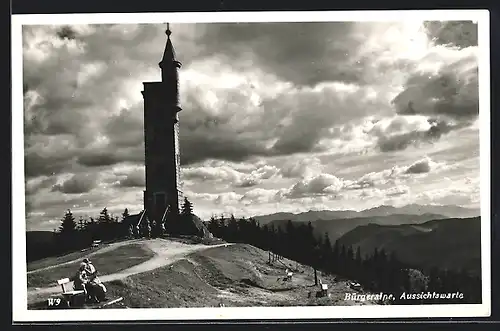 AK Bürgeralpe, Aussichtswarte