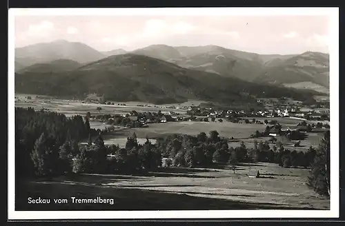 AK Seckau, Ortspanorama vom Tremmelberg