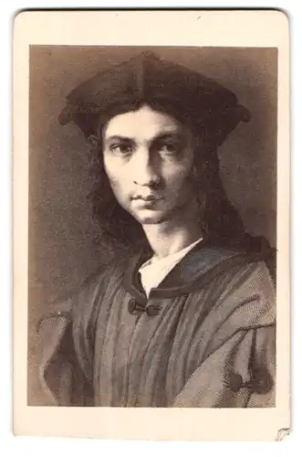 Fotografie Portrait des italienischen Malers Andrea del Sarto