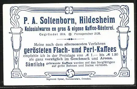 Sammelbild P.A. Soltenborn Kaffee, Hildesheim, Serie 5377 No.6, Rehe im Sommer, Rehe an der Futterstelle im Winter
