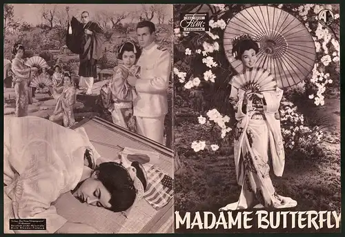 Filmprogramm DNF, Madame Butterfly, Kaouru Yachigusa, Michiko Tanaka, Regie: Carmine Gallone