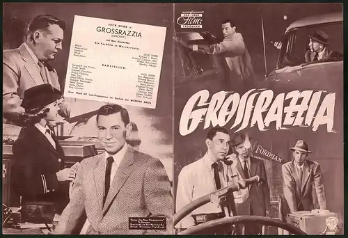 Filmprogramm DNF, Grossrazzia, Jack Webb, Ben Alexander, Regie: Jack Webb