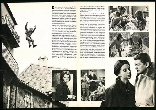 Filmprogramm PFP Nr. 98 /65, Der ehrenwerte Stanislas, Jean Marais, Geneviève Page, Regie: Jean-Charles Dudrument