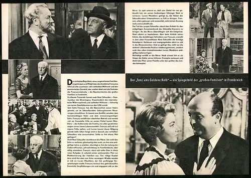 Filmprogramm PFP Nr. 89 /65, Die grossen Familien, Jean Gabin, Pierre Brasseur, Regie: Denys de la Patelliere