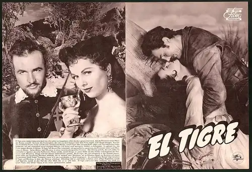 Filmprogramm DNF, El Tigre, Jack Palance, Barbara Rush, Regie: Joe Newman