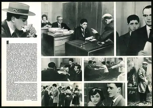 Filmprogramm PFP Nr. 50 /65, Der Job, Sandro Panzeri, Loredana Detto, Regie: Ermanno Olmi